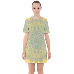 Shine On Sixties Short Sleeve Mini Dress by LW41021