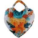 Spring Flowers Giant Heart Shaped Tote View1