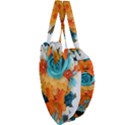 Spring Flowers Giant Heart Shaped Tote View3