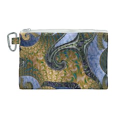 Sea Of Wonder Canvas Cosmetic Bag (large) by LW41021