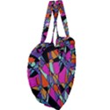 Abstract  Giant Heart Shaped Tote View4