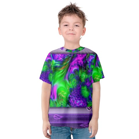 Feathery Winds Kids  Cotton Tee by LW41021