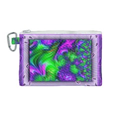 Feathery Winds Canvas Cosmetic Bag (medium) by LW41021