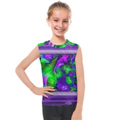 Feathery Winds Kids  Mesh Tank Top by LW41021