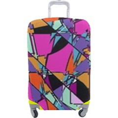 Abstract Luggage Cover (large) by LW41021