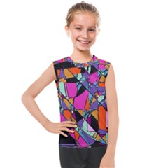 Abstract Kids  Mesh Tank Top by LW41021