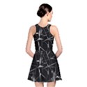 Black And White Splatter Abstract Print Reversible Skater Dress View2