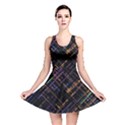 Criss-cross Pattern (multi-colored) Reversible Skater Dress View1