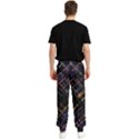 Criss-cross Pattern (multi-colored) Men s Elastic Waist Pants View2