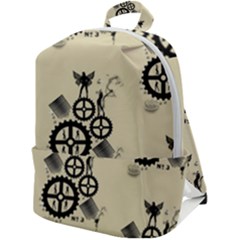 Angels Zip Up Backpack by PollyParadise