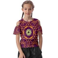 Tropical Twist Kids  Butterfly Cutout Tee by LW323