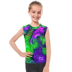 Feathery Winds Kids  Mesh Tank Top by LW323