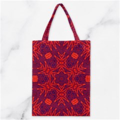 Red Rose Classic Tote Bag by LW323