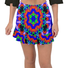 Excite Fishtail Mini Chiffon Skirt by LW323