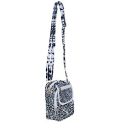 Beyond Abstract Shoulder Strap Belt Bag by LW323