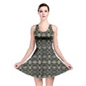 Geometric Textured Ethnic Pattern 1 Reversible Skater Dress View1