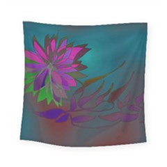 Evening Bloom Square Tapestry (small) by LW323