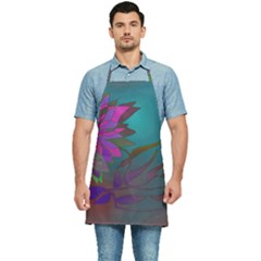 Evening Bloom Kitchen Apron by LW323