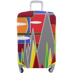 Forrest Sunset Luggage Cover (large) by LW323