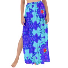 Blueberry Maxi Chiffon Tie-up Sarong by LW323