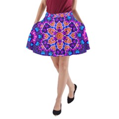 Glory Light A-line Pocket Skirt by LW323