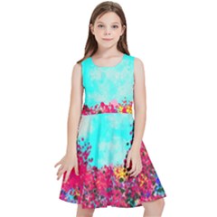 Flowers Kids  Skater Dress by LW323