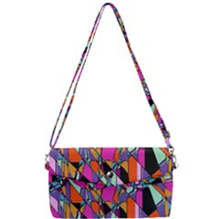 Abstract 2 Removable Strap Clutch Bag by LW323