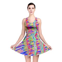 Vibrant-vases Reversible Skater Dress by LW323