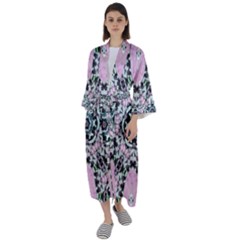 Lacygem-2 Maxi Satin Kimono by LW323