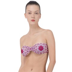 Diamond Girl Classic Bandeau Bikini Top  by LW323