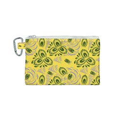 Folk Floral Pattern  Abstract Flowers Surface Design  Seamless Pattern Canvas Cosmetic Bag (small) by Eskimos