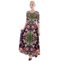 Shrubs Repeats Half Sleeves Maxi Dress View1