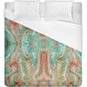 Emerald Marbling Duvet Cover (King Size) View1