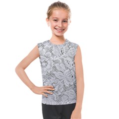 Lacy Kids  Mesh Tank Top by LW323