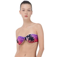 Ocean Paradise Classic Bandeau Bikini Top  by LW323