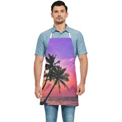 Ocean Paradise Kitchen Apron by LW323