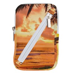 Sunset Beauty Belt Pouch Bag (large) by LW323