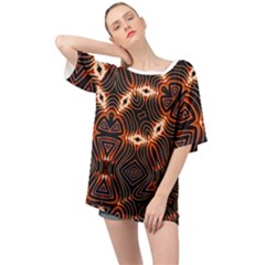 Fun In The Sun Oversized Chiffon Top by LW323