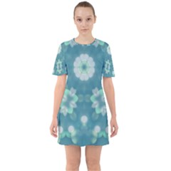 Softpetals Sixties Short Sleeve Mini Dress by LW323