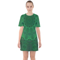 Freshspring1 Sixties Short Sleeve Mini Dress by LW323