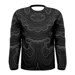 Topography Men s Long Sleeve Tee by goljakoff