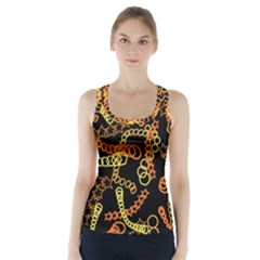 Chains Racer Back Sports Top by UniqueThings