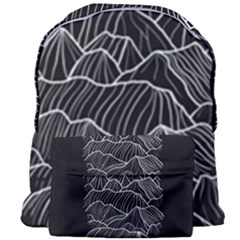 Black Mountain Giant Full Print Backpack by goljakoff