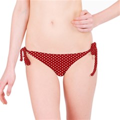 Stars Red Ink Bikini Bottom by goljakoff