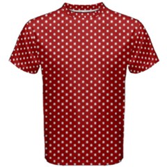 Stars Red Ink Men s Cotton Tee by goljakoff