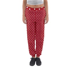 Stars Red Ink Women s Jogger Sweatpants by goljakoff