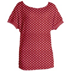 Stars Red Ink Women s Oversized Tee by goljakoff