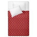 Stars Red ink Duvet Cover Double Side (Single Size) View2