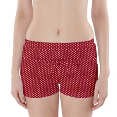 Stars Red Ink Boyleg Bikini Wrap Bottoms by goljakoff