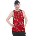 Folk floral pattern. Abstract flowers surface design. Seamless pattern Men s Sleeveless Hoodie View1